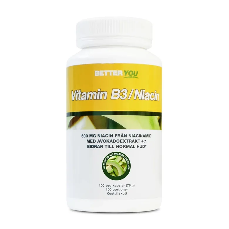 Better You Vitamin B3 / Niacin - 100 caps