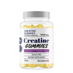 Biosalma Creatine Gummies 1000 mg Passion Fruit