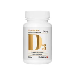 BioSalma D3 Vitamin Medium Concentrate 20 ug 100 tabs