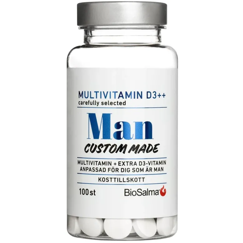 BioSalma Multivitamin Man D3++ 100 tabs
