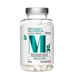 BioSalma Organiskt Magnesium 120 mg 90 tabs
