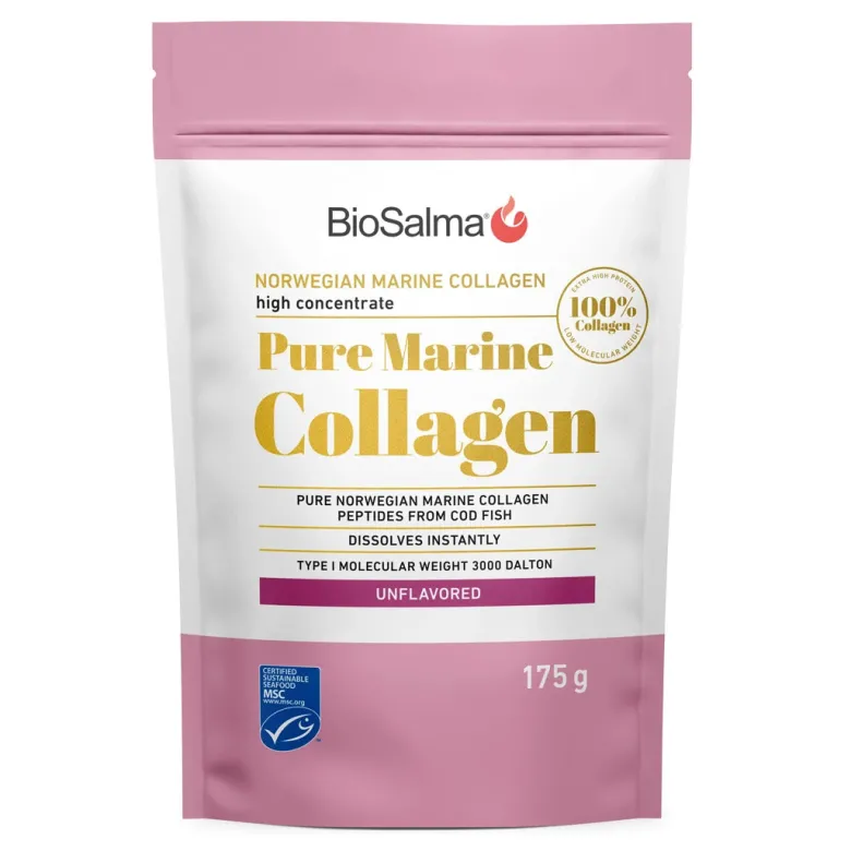 BioSalma Pure Norwegian Marine Collagen 175 g