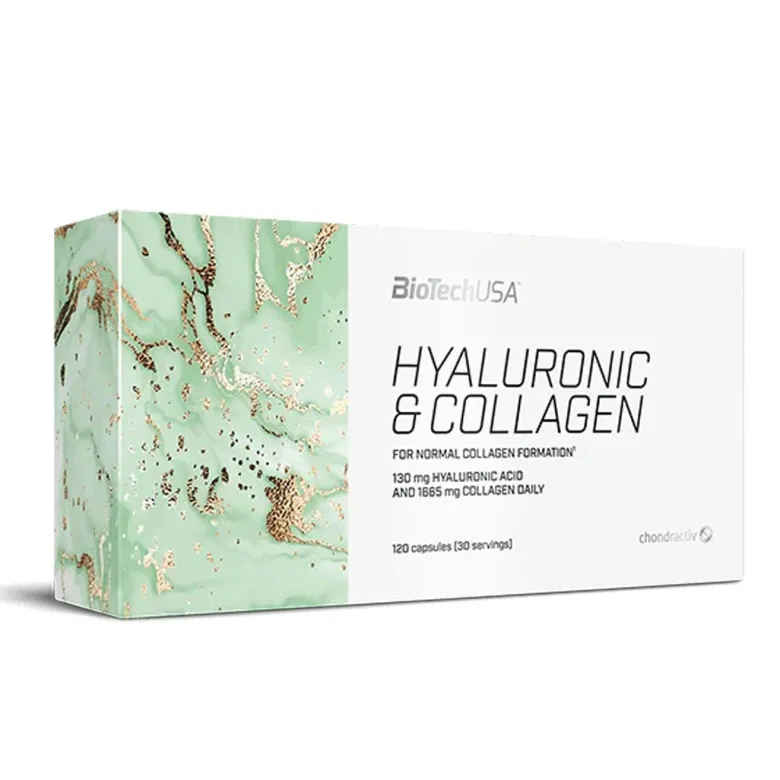 BioTechUSA Hyaluronic & Collagen 120 caps