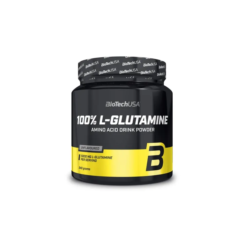 BioTechUSA 100% L-glutamine 240 g