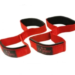 C.P. Sports Figure 8 Straps - Closed Loop Quick Straps Red