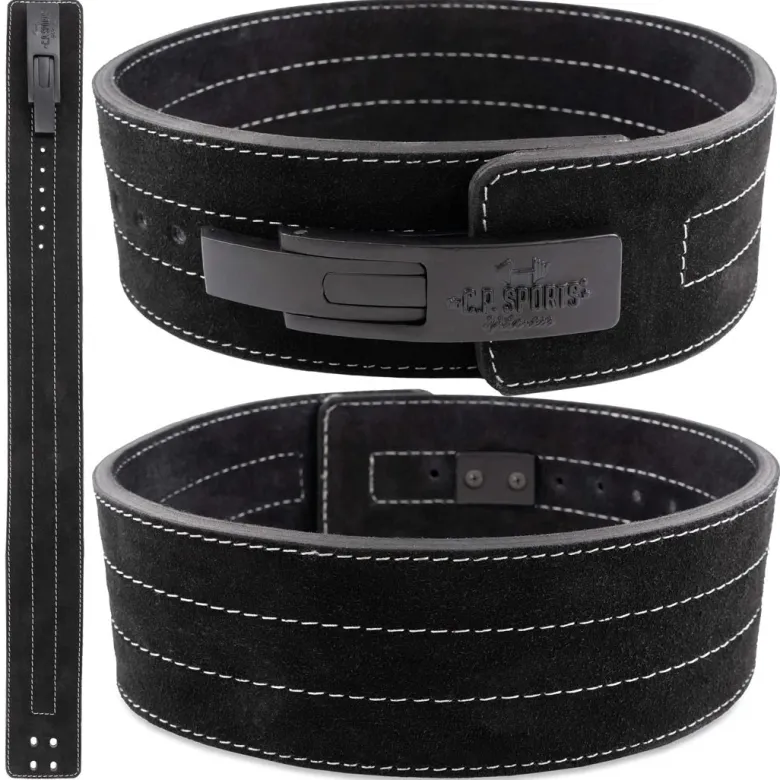 C.P. Sports Powerlifting Lever Belt Black