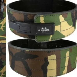 C.P. Sports Powerlifting Lever Belt Camo