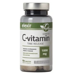 Elexir Pharma C-Vitamin Komplex Time Release 60 tabs