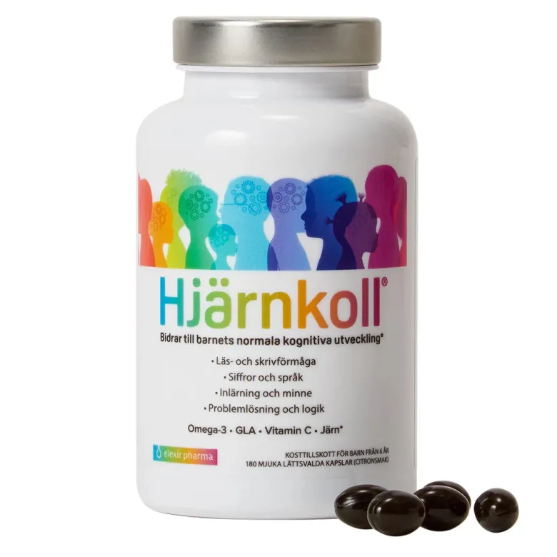 Elexir Pharma Hjärnkoll 180 caps