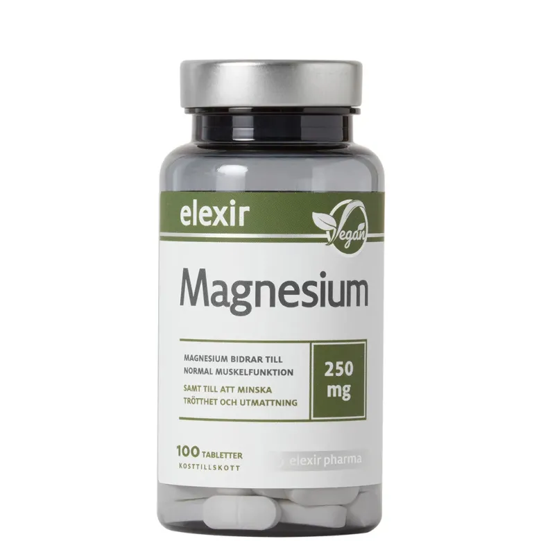 Elexir Pharma Magnesium 250 mg 100 tabs