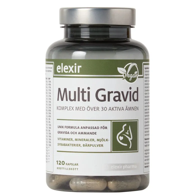 Elexir Pharma Multi Gravid 120 caps