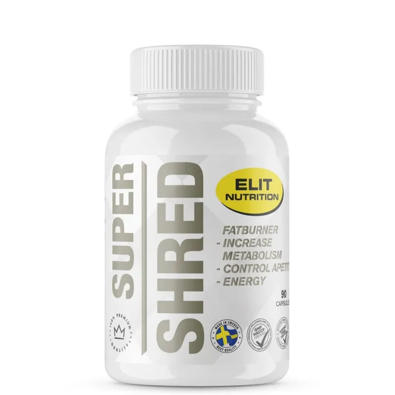 Elit Nutrition Super Shred Fettförbrännare 90 caps