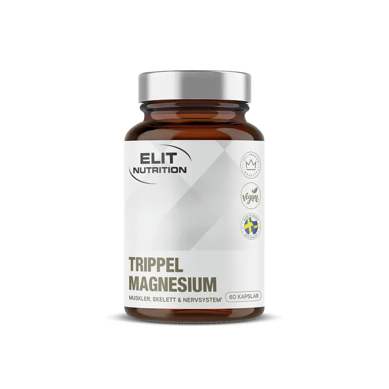 Elit Nutrition Trippel Magnesium 60 kapslar