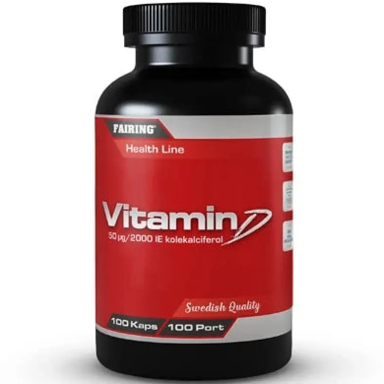 Fairing Vitamin D 100 caps