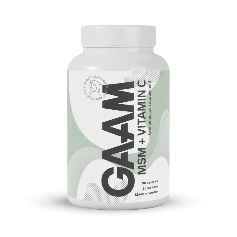 GAAM MSM + Vitamin C 90 caps