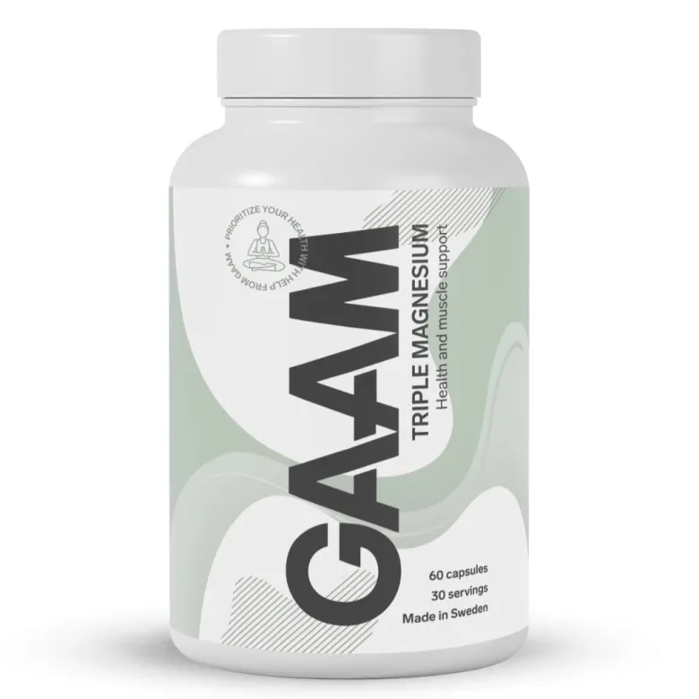 GAAM Triple Magnesium 60 caps