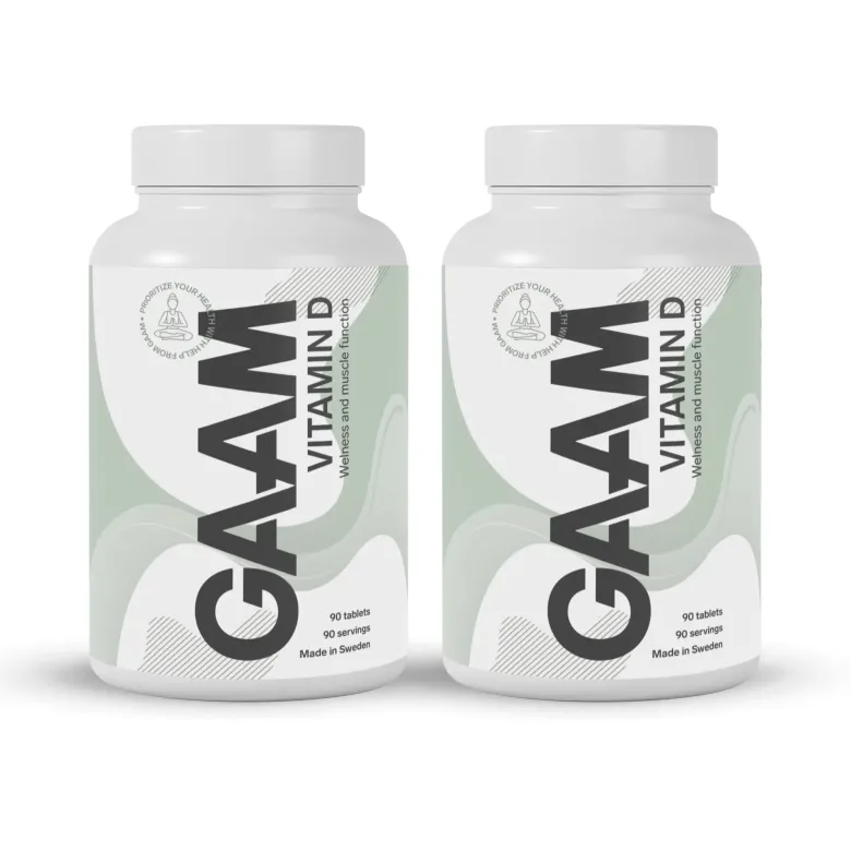 GAAM Vitamin-D 180 tabs