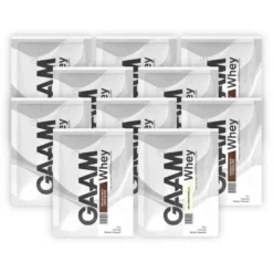 GAAM Whey Proteinpulver Travel Pack 10 x 35 g