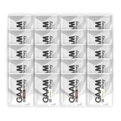GAAM Whey Proteinpulver Travel Pack 20 x 35 g