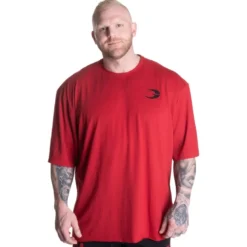 GASP Division Iron Tee Chili Red
