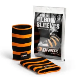 GASP Power Elbow Sleeves Black/Flame