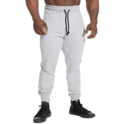 GASP Tapered Joggers Light Grey Melange
