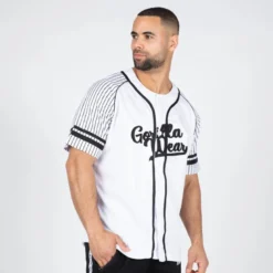 Gorilla Wear 82 Baseball Jersey White