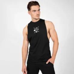 Gorilla Wear Cisco Drop Armhole Tank Top Black