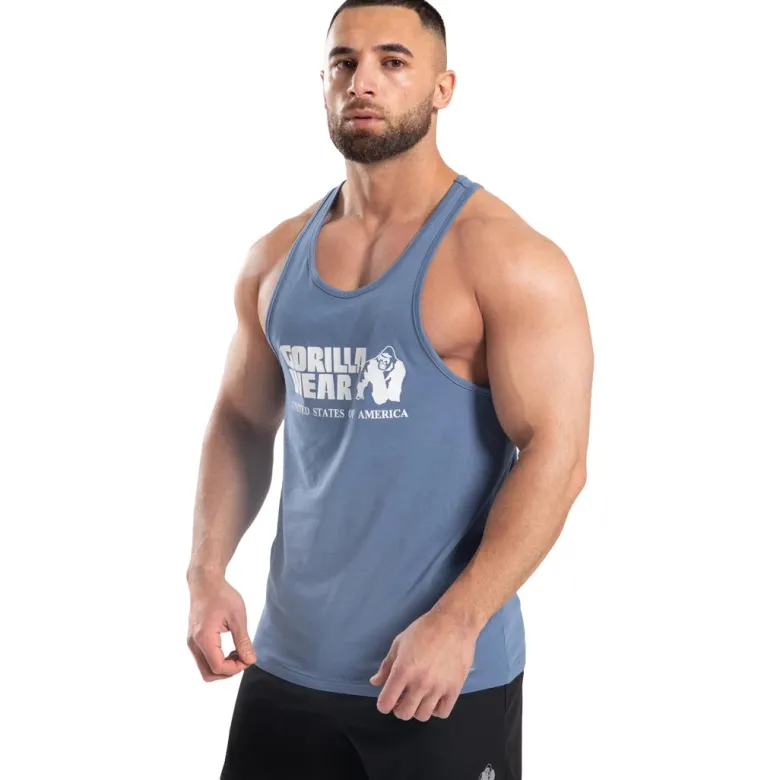 Gorilla Wear Classic Tank Top Coronet Blue