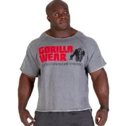 Gorilla Wear Classic Workout Top Grey