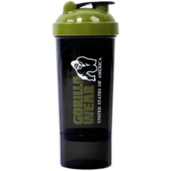 Gorilla Wear Compact Shaker Black & Army Green