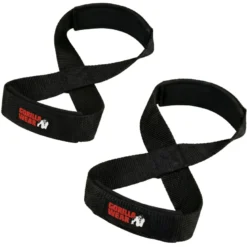 Gorilla Wear Figure 8 Lifting Straps black