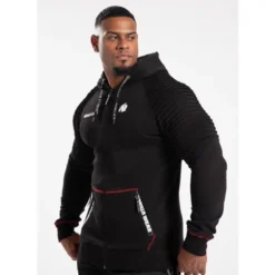 Gorilla Wear Georgia Zipped Hoodie Black