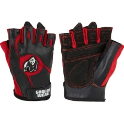 Gorilla Wear Mitchell Training Gloves Black/Red