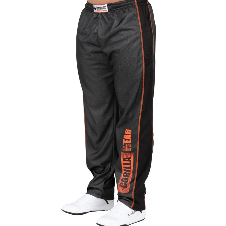 Gorilla Wear Wallace Mesh Pants Grey/Orange