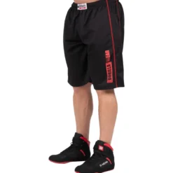 Gorilla Wear Wallace Mesh Shorts Black/Red