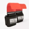 Gorilla Wear Weight Lifting Hooks Black/Red