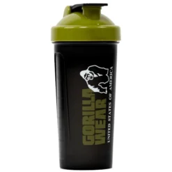 Gorilla Wear XXL Shaker Black & Army Green