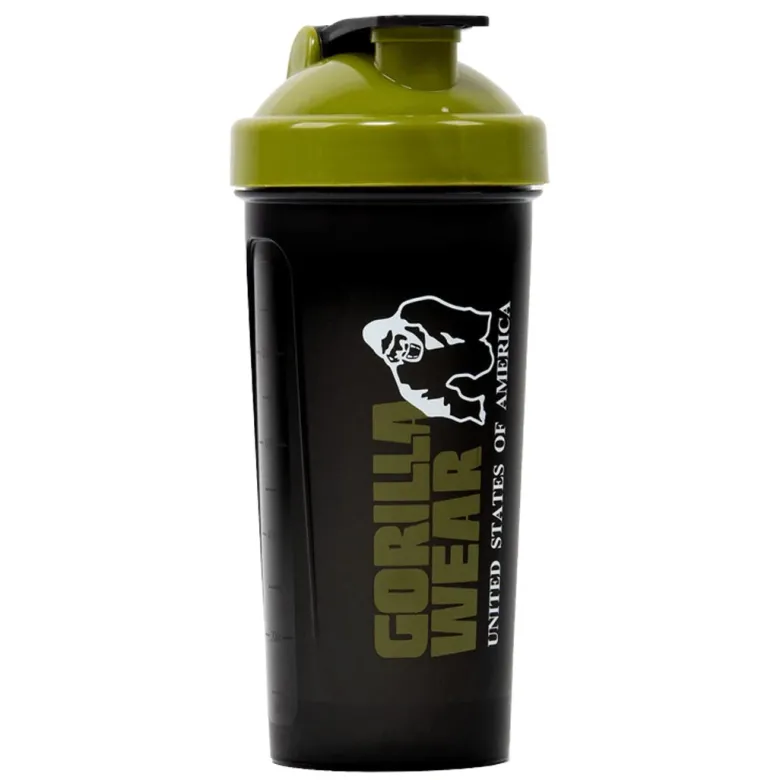Gorilla Wear XXL Shaker Black & Army Green