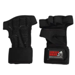 Gorilla Wear Yuma Weightlifting Workout Gloves Black