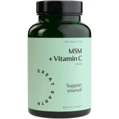 Great Earth MSM + Vitamin C 120 tab