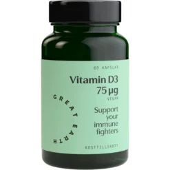 Great Earth Vitamin D3 75 μg 60 caps