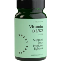 Great Earth Vitamin D3/K2 60 caps
