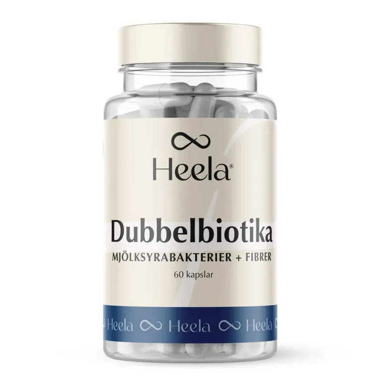 Heela Dubbelbiotika 60 caps