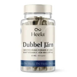 Heela Dubbel Järn 25 mg 90 caps