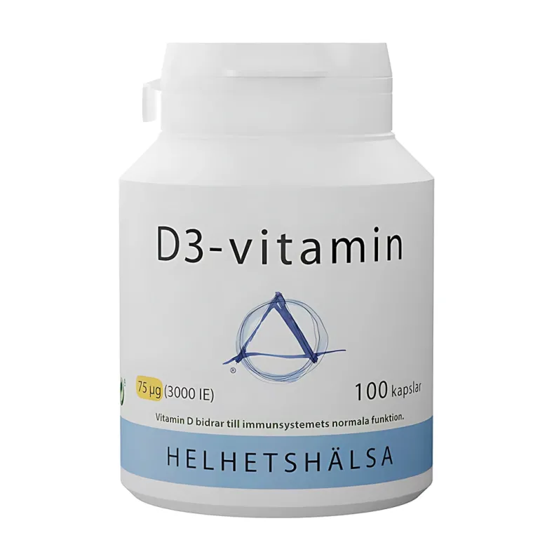 Helhetshälsa D3-Vitamin 75 µg 100 caps