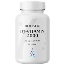 Holistic D3-vitamin 2000 90 caps