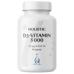 Holistic D3-vitamin 5000 90 caps