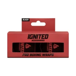 Ignited Boxing Hand Wraps Black 2.5