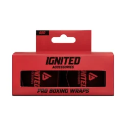 Ignited Boxing Hand Wraps Red 3.5